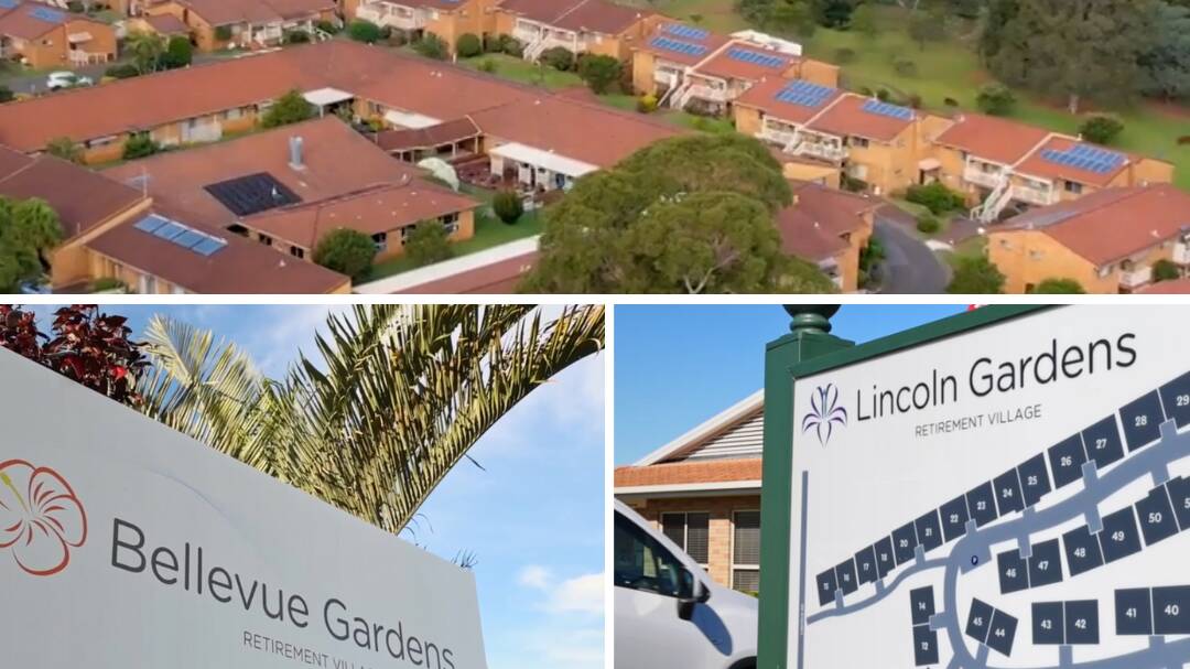 Three Port Macquarie retirement villages have transferred to Swedish company Levande. Photos supplied, Stockland