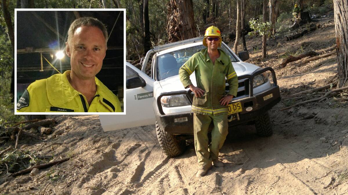 Wauchope-based Senior Field Ecologist Mark Drury. Pictures supplied by the Forestry Corporation of NSW