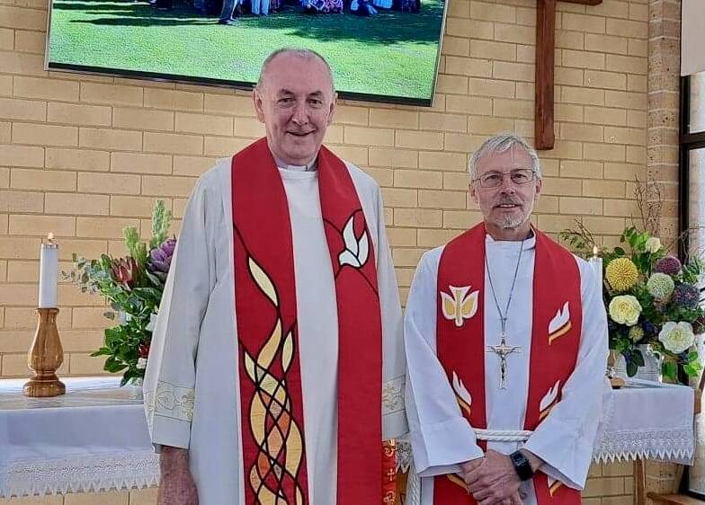 Bishop Robert Bartholomaeus and Pastor Dr Mark Worthing. Photo: supplied