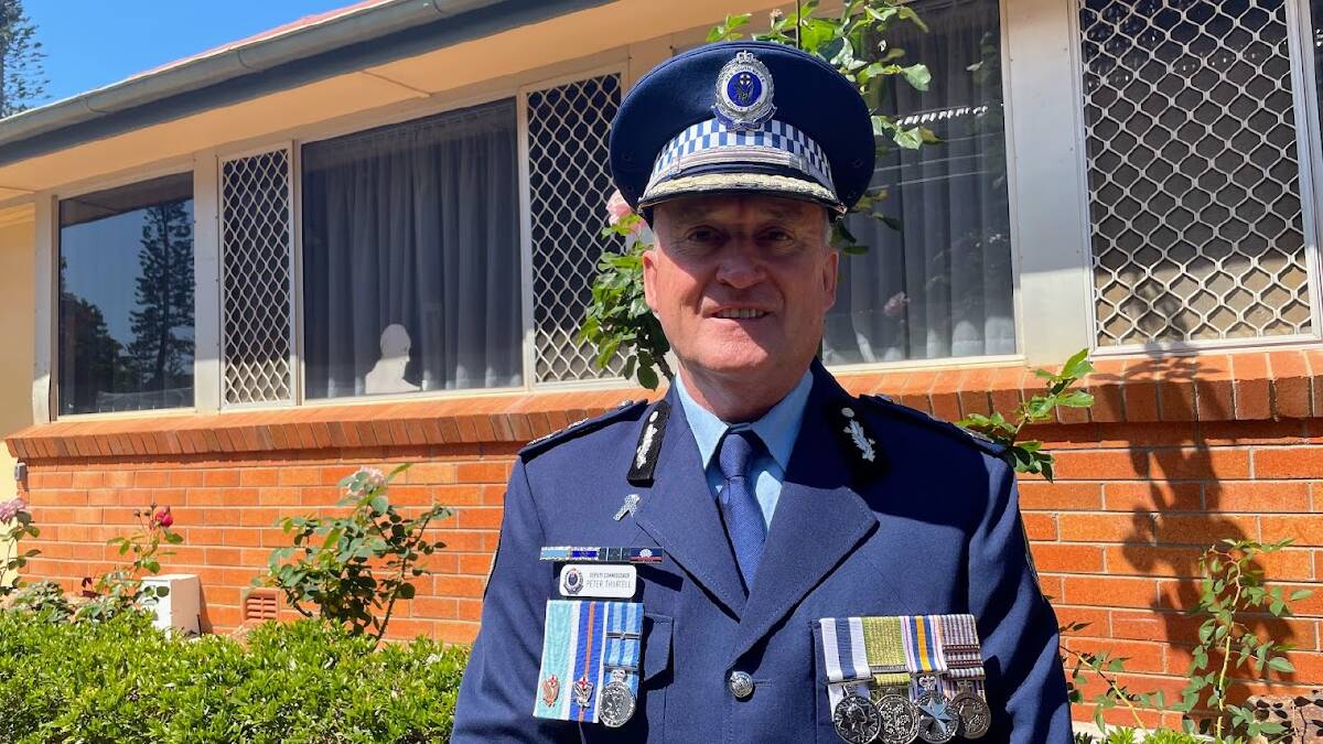 NSW Police Emergency Management Deputy Commissioner Peter Thurtell said that Police Remembrance Day serves as a reminder of the dangers officers face everyday. Picture by Emily Walker