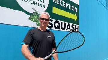 Port Macquarie Squash secretary Fenwick Snowden will be playing at the last social game at the William Street squash court on Saturday, March 2. Picture by Emily Walker
