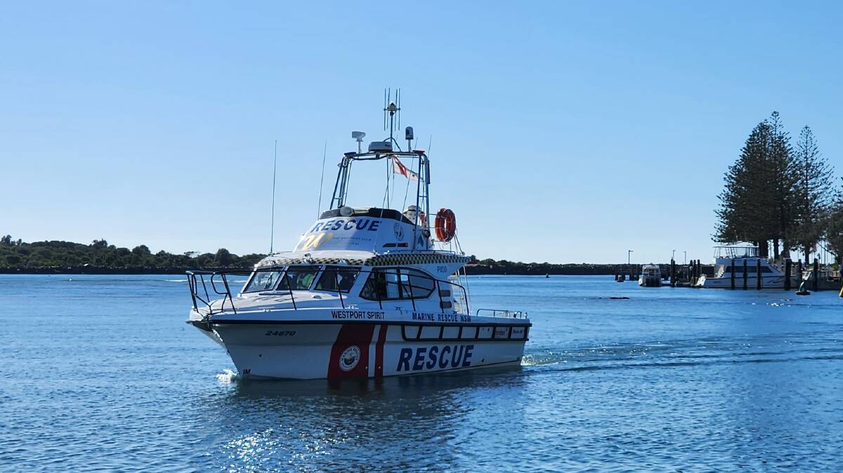Port Macquarie Marine Rescue performed 102 missions last year. Picture provided by Marine Rescue Port Macquarie.