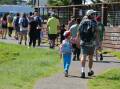 The Port Maquarie community raises awareness and money for autism on April 11, 2024. 