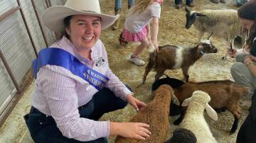 Simone Ducker is a finalist for The Land Sydney Royal AgShows NSW Young Woman competition. Picture supplied.
