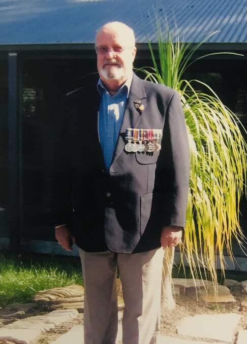 Rememberance: Mr Bestwick will remember his fallen comrades at the Bundaleer Anzac Day memorial. 