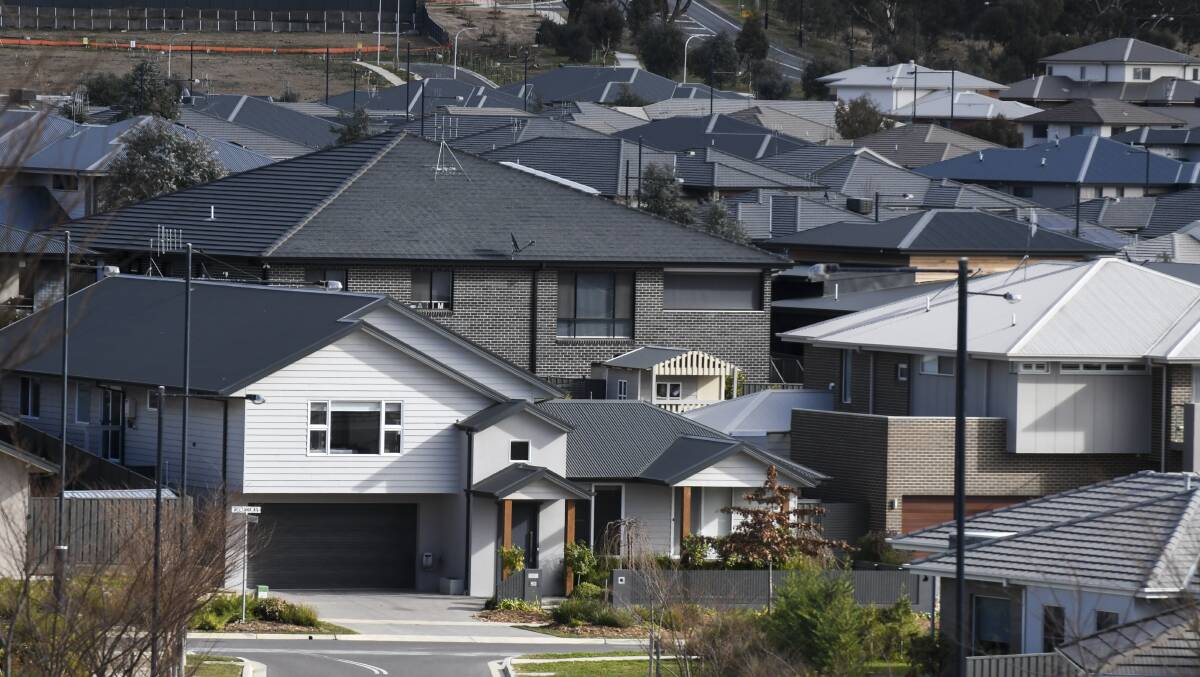 Property prices are expected to fall further as interest rates rise. Picture: Dion Georgopoulos