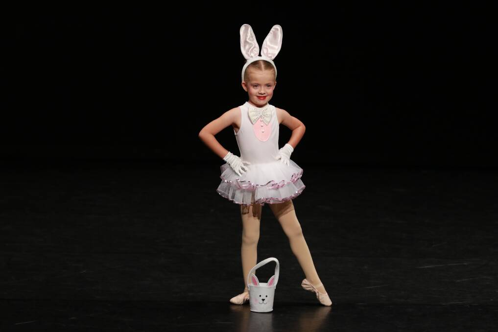 On stage: Arlie Webb from Port Macquarie in last year's dance section. Photo: Scott Calvin/Carl Muxlow.