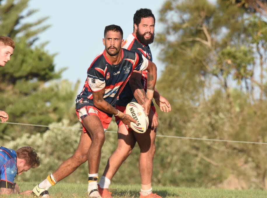 Fullback Keda Moylan mixed the sublime with the erratic for Old Bar in the clash against Wauchope.