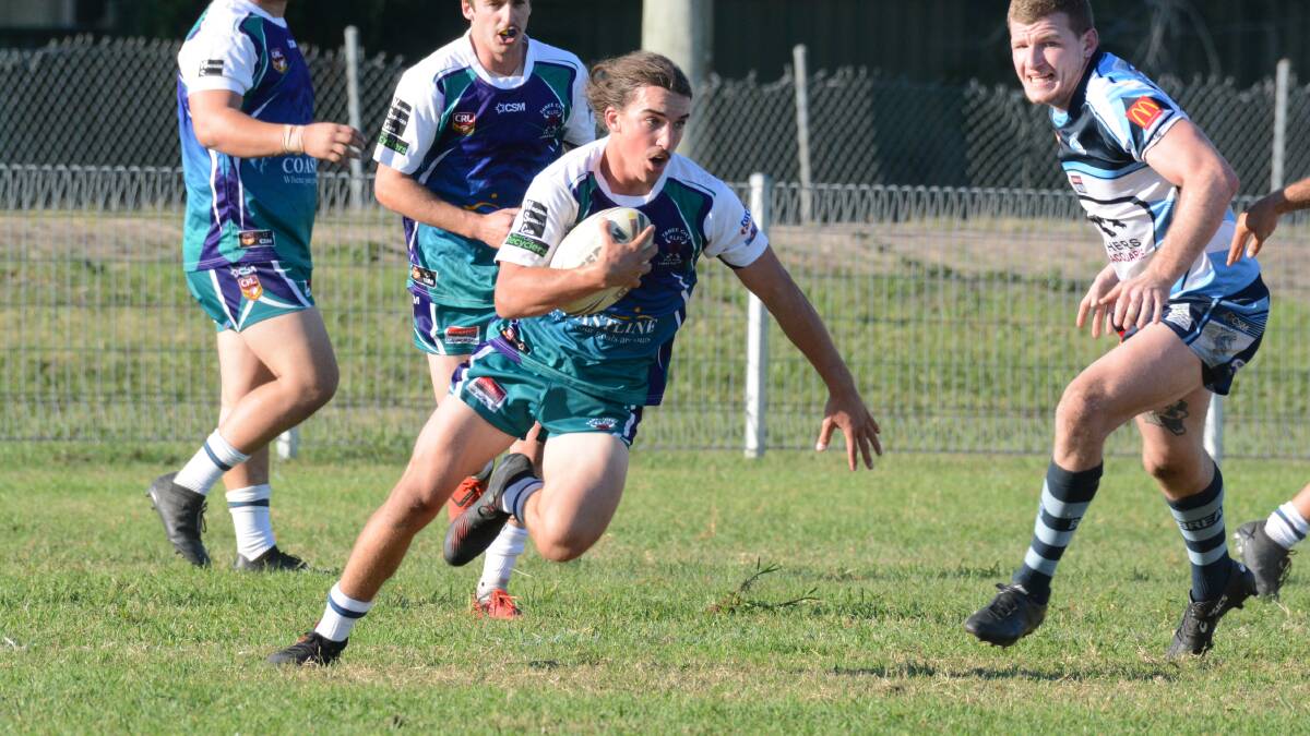 Hooker Oscar Carey has been a standout performer for Taree City this season.