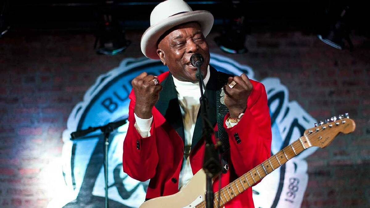 Buddy Guy plays Crossroads Blues in the Vines at Roche Estate on February 10.