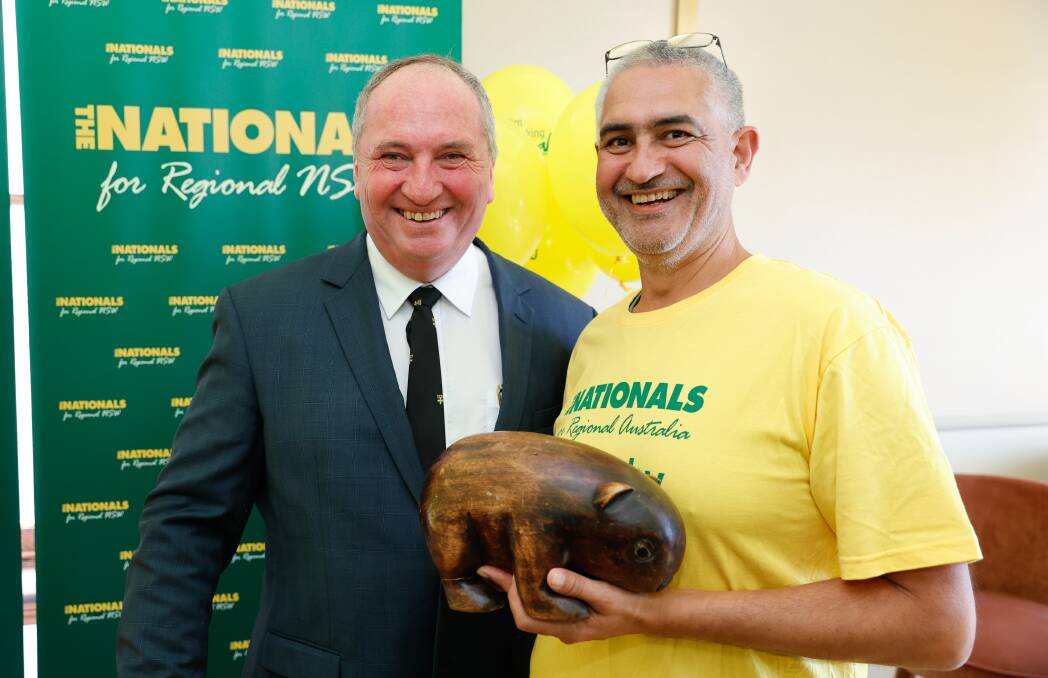 The last time the wooden wombat was spotted whole.