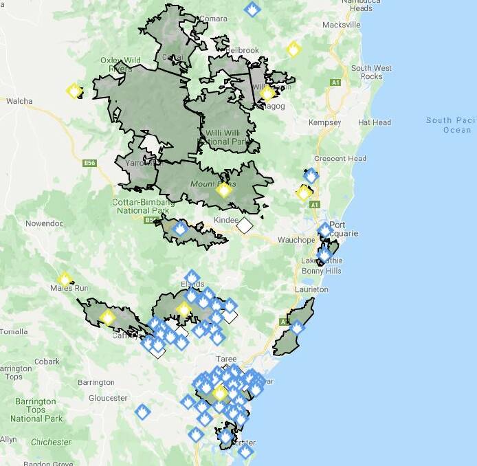 Three thousand firefighters on the ground battling state-wide bushfires