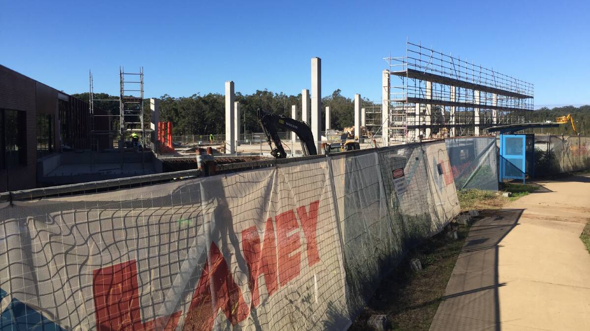 Continuing: The expansion of Charles Sturt University's Port Macquarie campus is continuing, despite the organisation facing a major deficit.