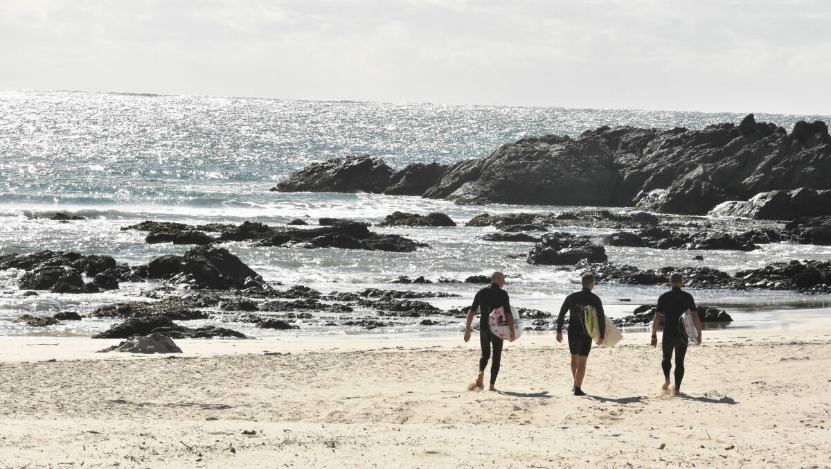 Strong winds: The Bureau of Meteorology has issued a marine wind warning and a hazardous surf warning for Monday and Tuesday.