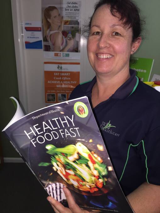 Eat healthy: Dietitian Jodie Kennett says healthy eating can be made easier by consulting with a dietitian. Photo: Peter Daniels