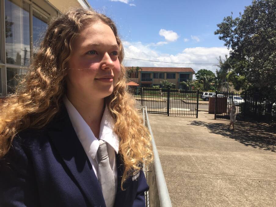 It's relevant: Hastings Secondary College Port Macquarie year 11 student Tanisha Palmer will give the main address on Remembrance Day.