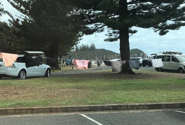 Nice look: Port Macquarie-Hastings Council says free camping is not permitted on recreational reserves or car parks in the local government area.