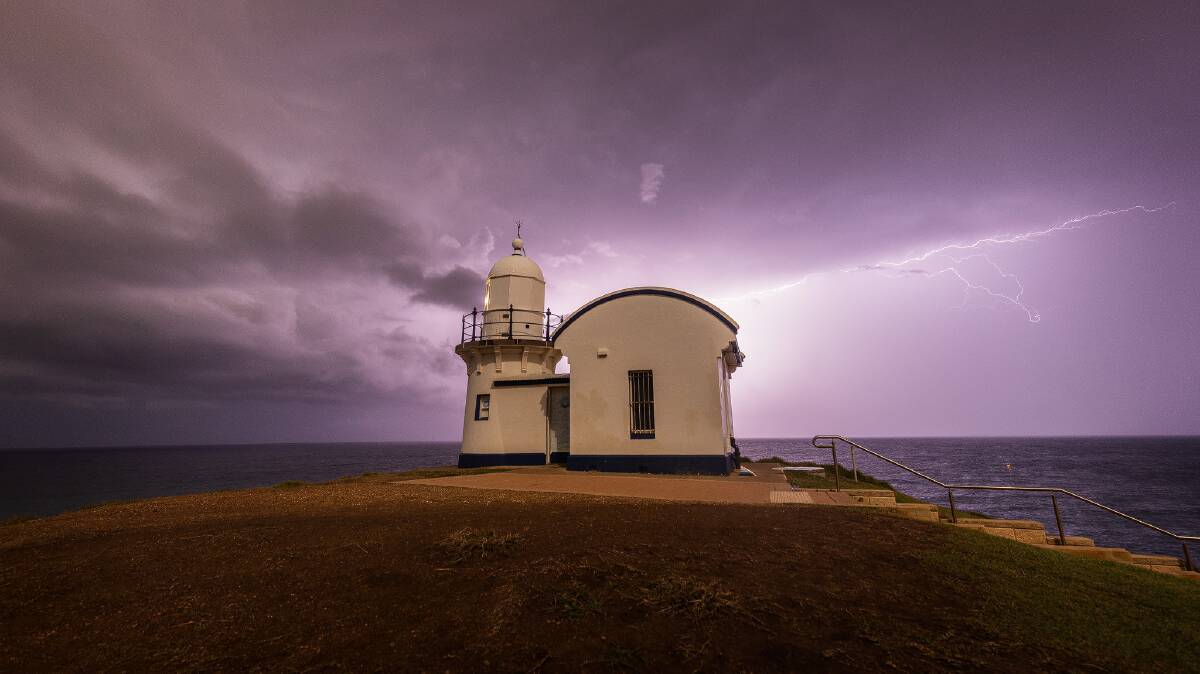 Cracking shot: Port News photographer, Ivan Sajko, snapped this beat photo of the lighthouse.