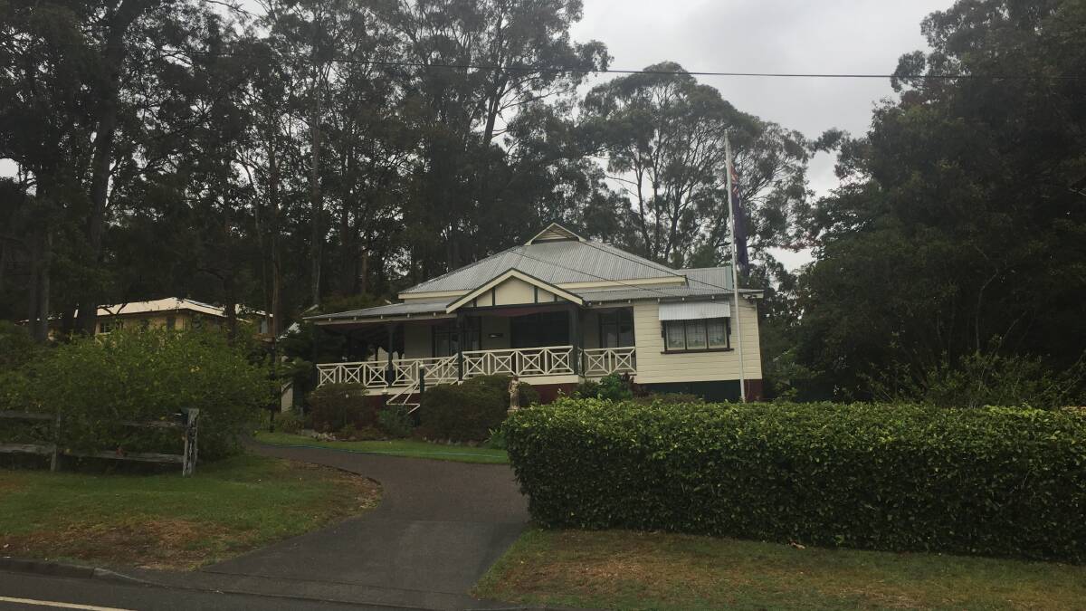 Home and castle: Historically significant Alban House on Fernhill Road could be under question if council's flood-free airport access road is built along with the orbital road.
