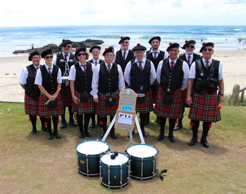 Port Macuqarie Hastings Pipe Band.