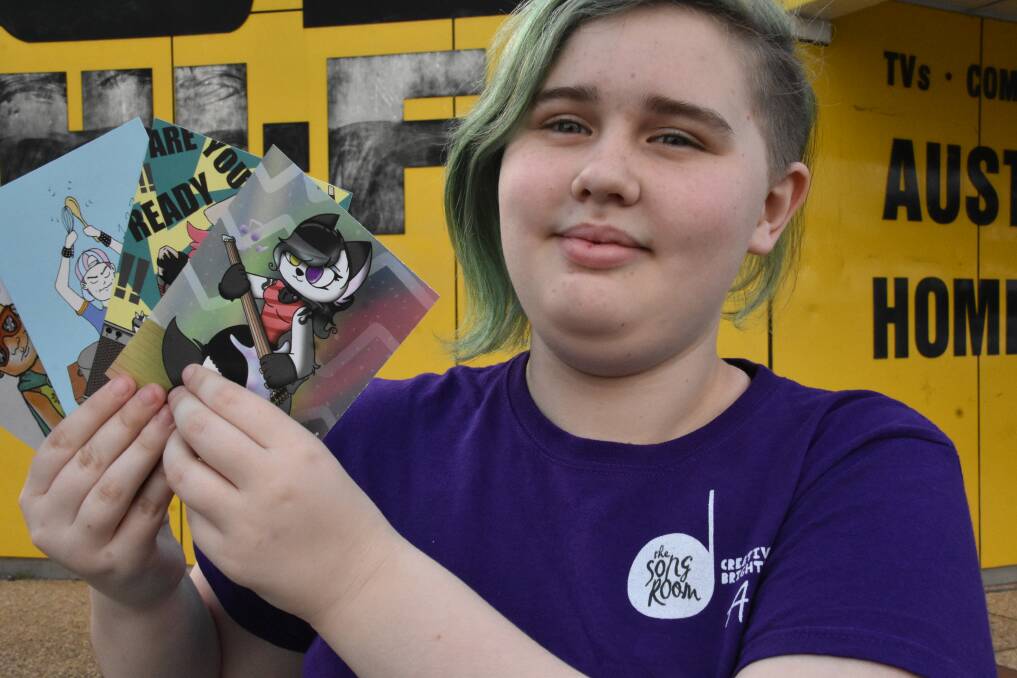 Fundraiser: Port Macquarie resident Alyssa Donchi wants you to dress as your favourite band member or rock star and head to JB Hi-Fi on Saturday to help raise funds for The Song Room.