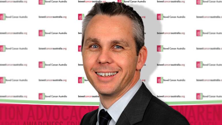 Need for change: Chief executive officer and executive director, Bowel Cancer Australia, Julien Wiggins.