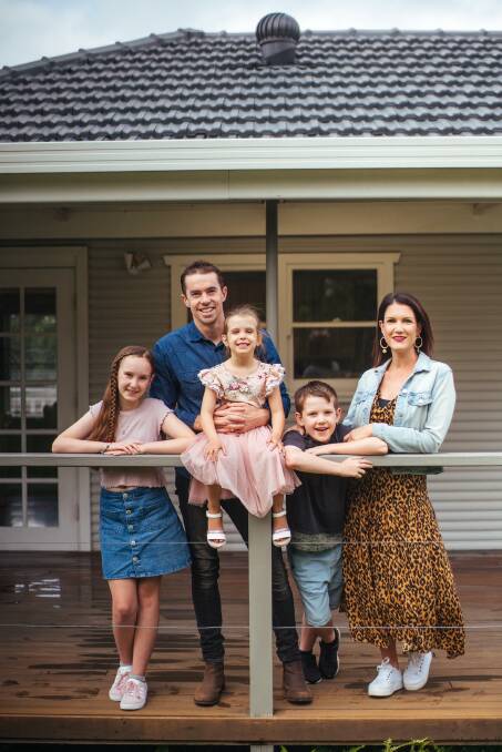 New leaders: C3 Church Port Macquarie's new pastors Hartley and Natalie Taylor with their children, Sienna 12, Jesse 9 and Cleo 6. Photo supplied