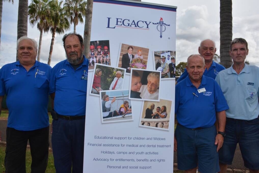 Fundraiser: A flashback to 2016 with Lyle Duck, Trevor Nickl, Ken Fahey, Jeff McGregor, and Col Wright (back) attending the 49th annual golf day.