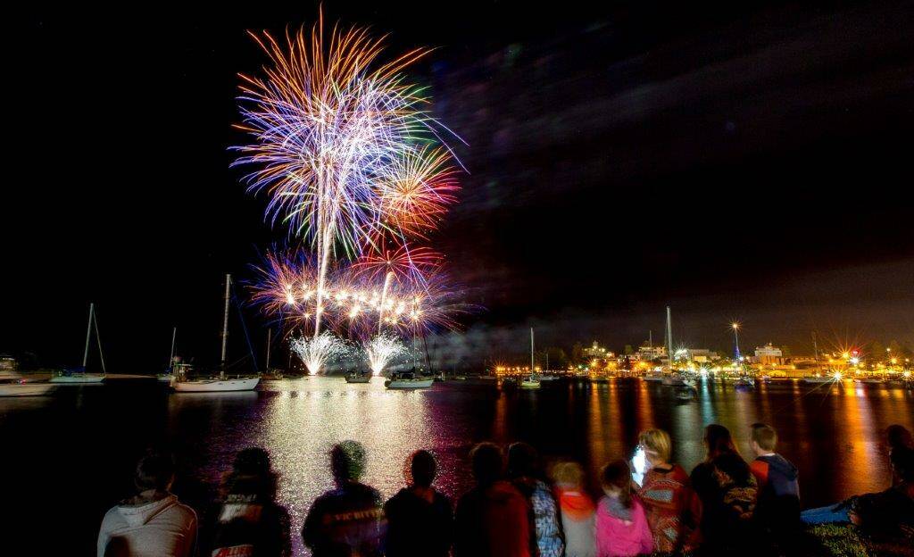 Crowd pleaser: The Westport Club's fireworks spectacular will bring plenty of colour and noise to the foreshore area on Friday January 11.
