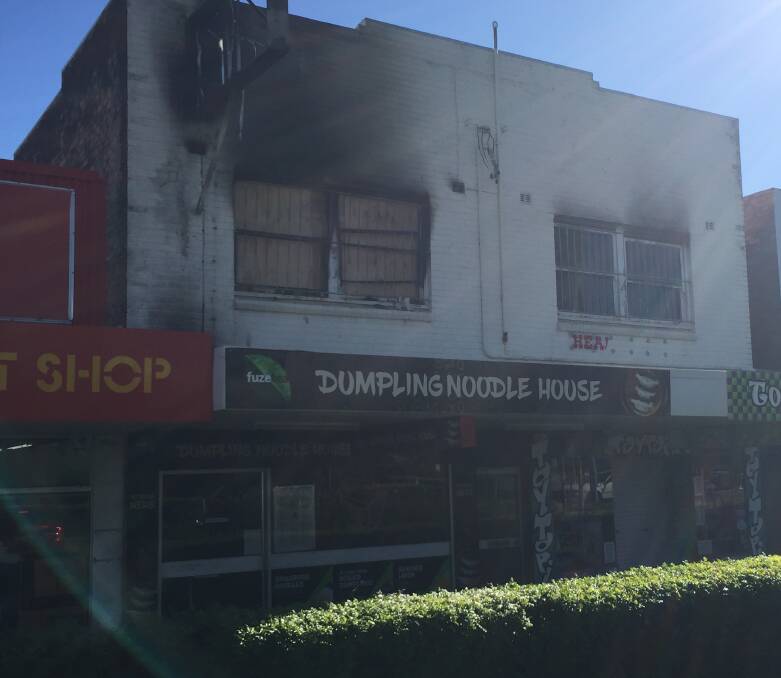 Investigation: Police have appealed for information into their investigation of a suspicious fire at the Horton Street business in the early hours of Saturday morning.