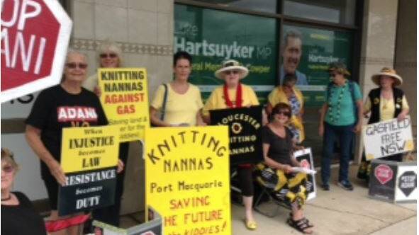LETTER: Knitting Nanas call for end to fossil fuels