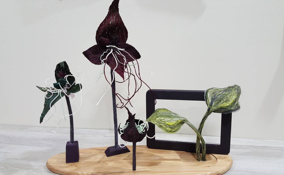 Bat Flower: Bat Flower by Kim Gray is one of the many artworks to feature in the exhibition.