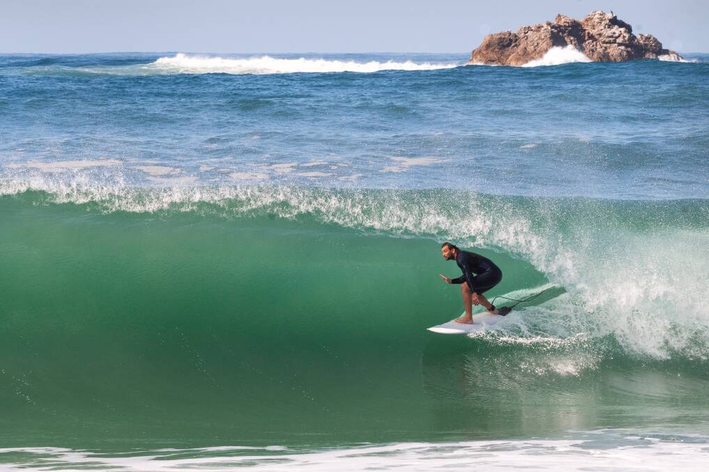 Big wave: Another classic surf shot from Port News photographer Ivan Sajko.