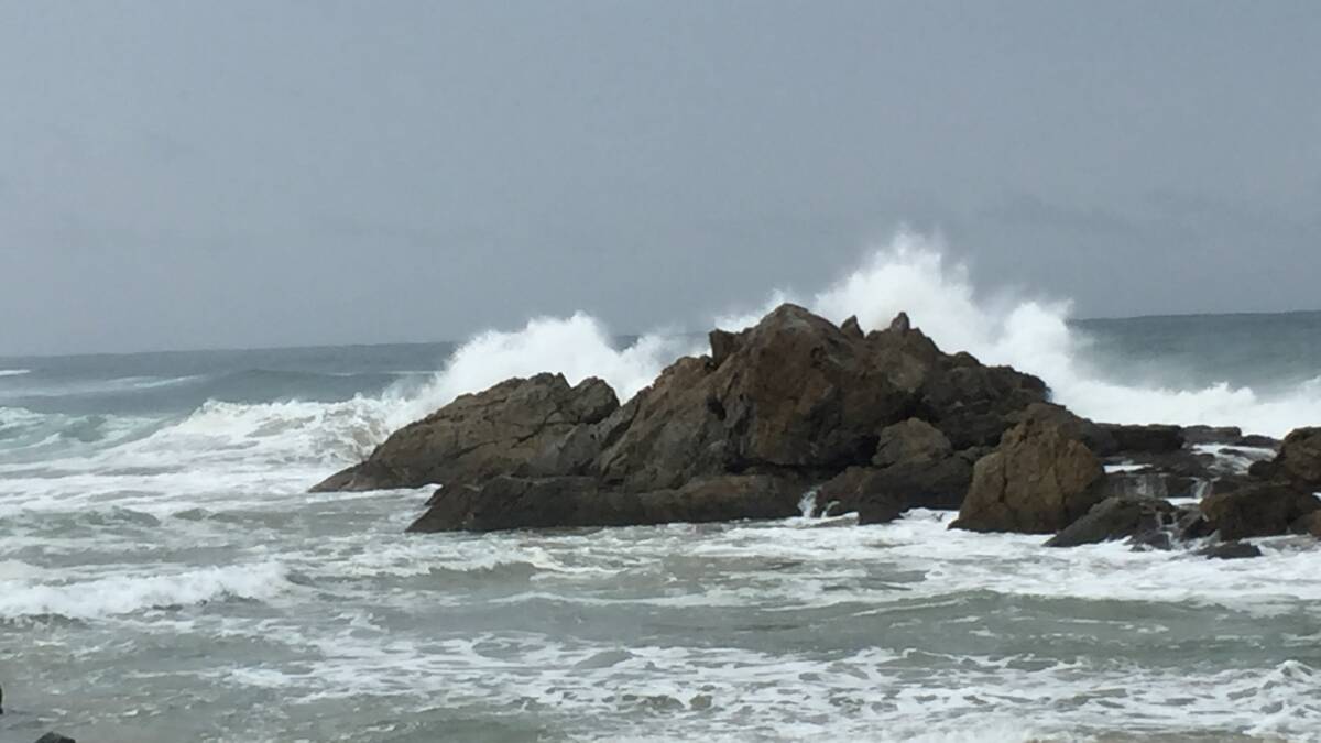 Warning: Rough surf and wild seas are likely to continue to hit the coastline through Friday afternoon and Saturday.