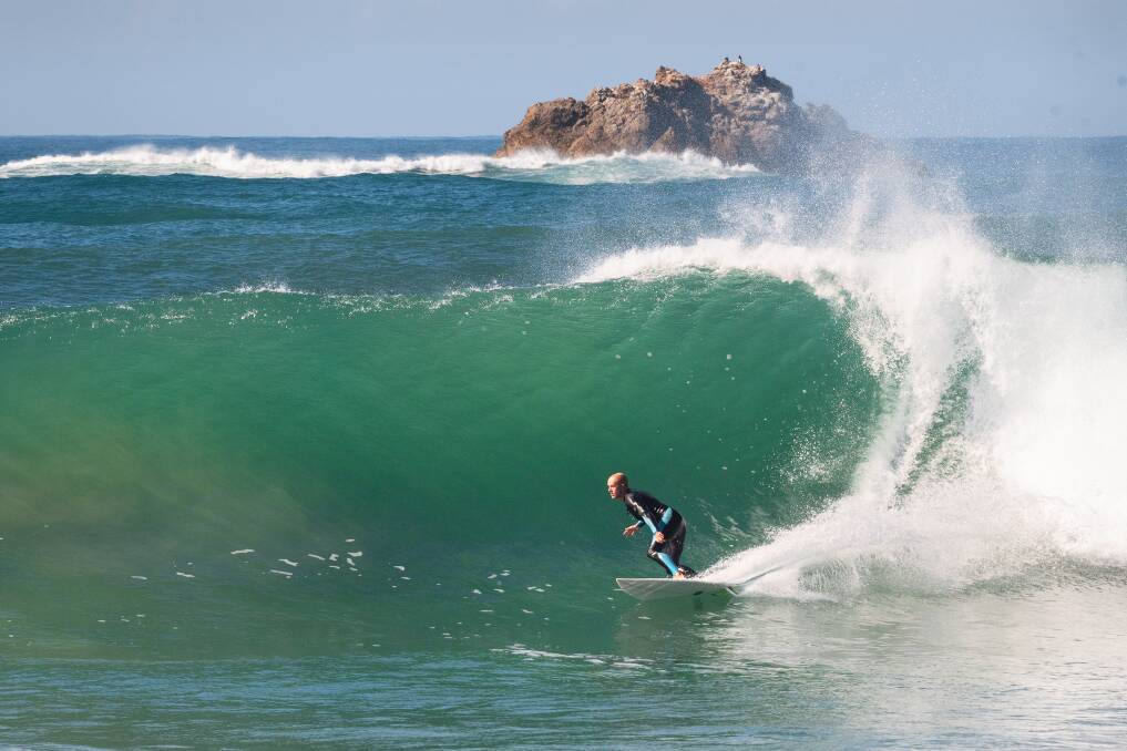 Classic. Port News photographer Ivan Sajko snapped this classic surf shot.