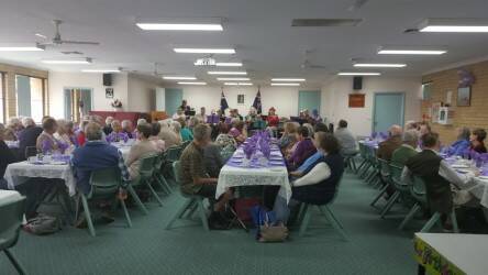 Celebration: Wauchope Senior Citizens celebrating another milestone lunch.