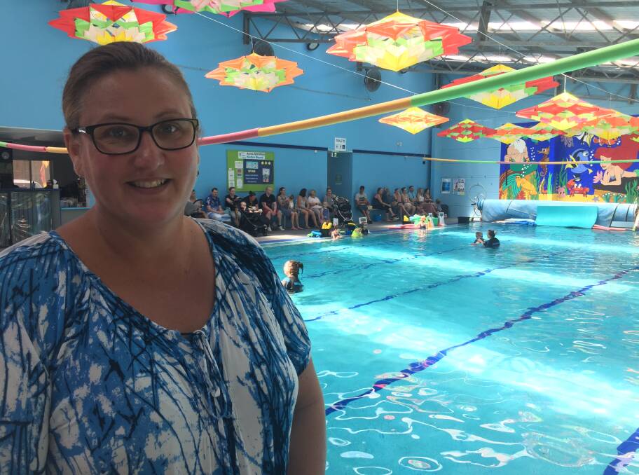 Damning figures: Vicki's Swim Centre manager Katrina Veitch says a just-released report highlight drowning statistics make for terrible reading.