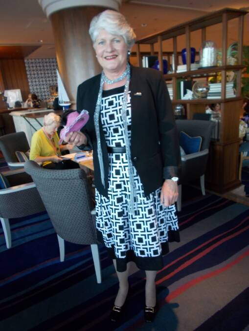 Excited: Port Macquarie's Margaret Bateman has been elected as a director of the Zonta International Board. Photo: supplied
