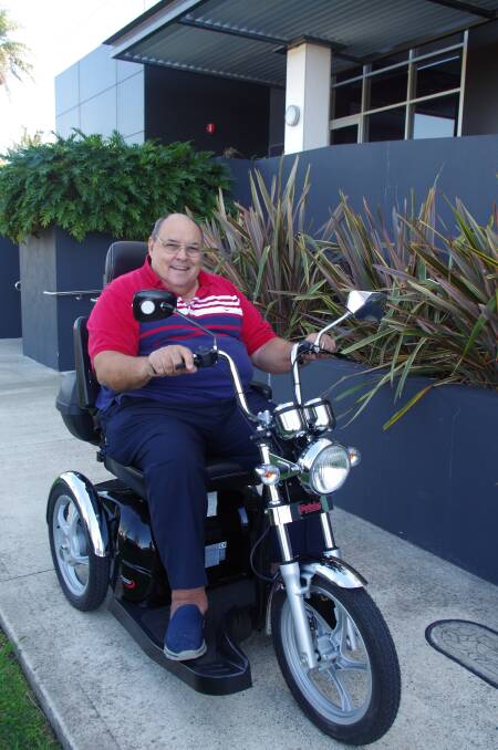 New lease on life: Geoffrey Cameron says the NDIS has given him a new lease on life. Photo: supplied