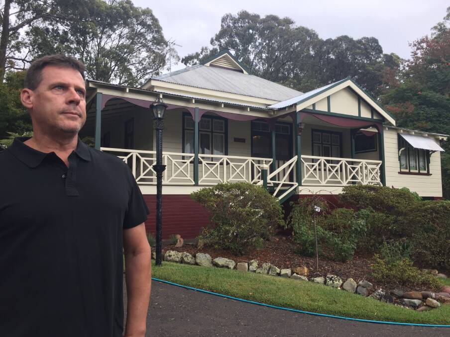 Save our heritage: Alban House owner David King says we need to preserve homes that have significant historical value.