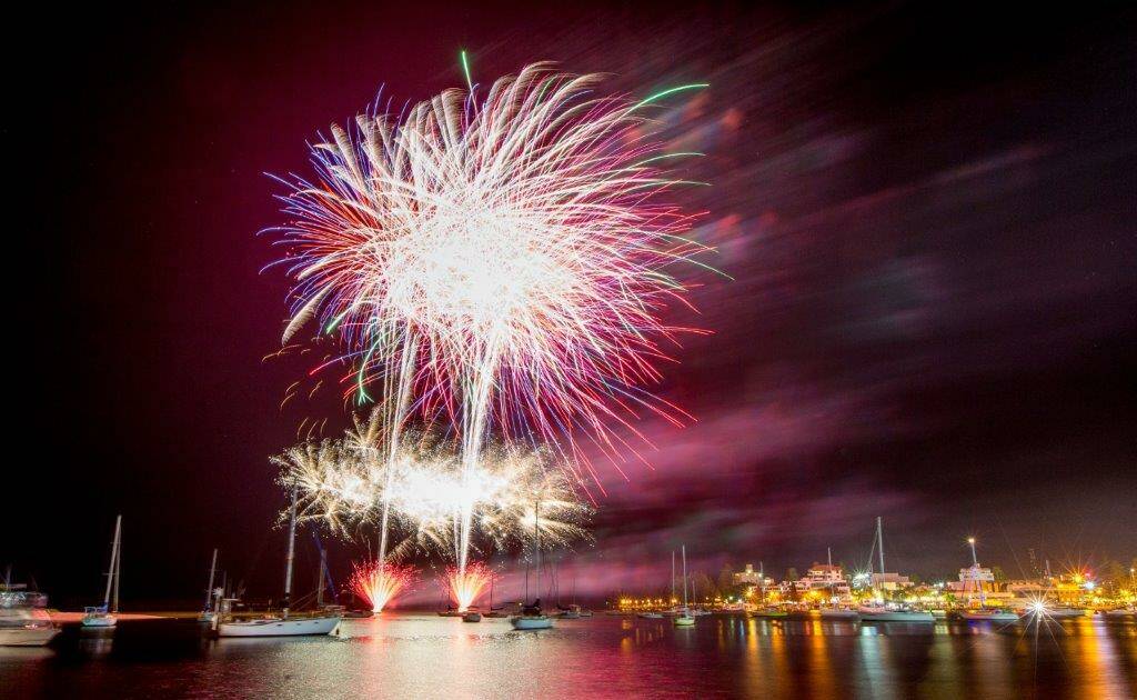 Colourful: The Westport Club's fireworks spectacular will bring plenty of colour and noise to the foreshore area.