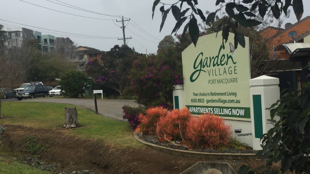 Restricted access: Port Macquarie's Garden Village has confirmed it restricted visitation to some sections of its facility during July to help reduce the impact of the flu.