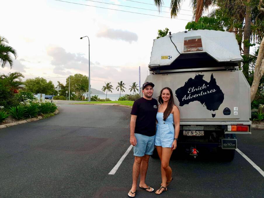 Our adventure: Nick Mckechnie and Elenya Dixon have given up working long hours and have taken to the road on the adventure of a lifetime.