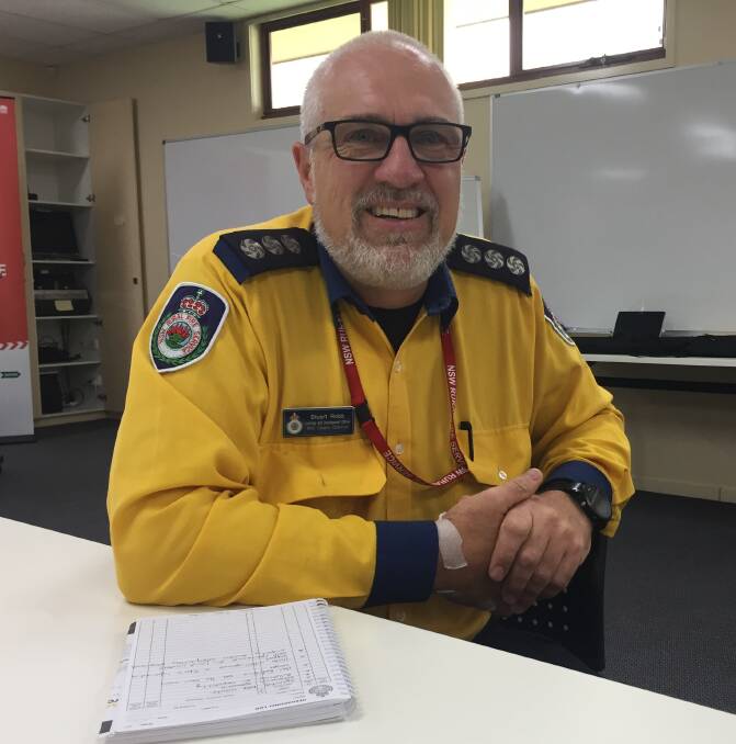 Awesome effort: Rural Fire Service district officer Stuart Robb has praised the efforts of everyone involved in fighting the 2019 bushfires.