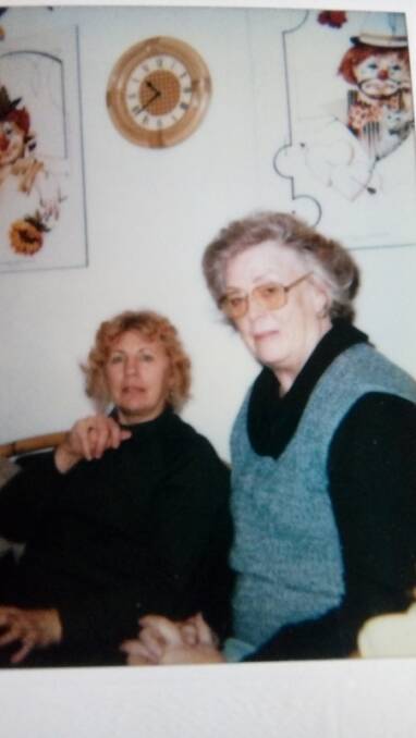 Family search: Maureen Goodwill (nee Bennett) with her aunty Marie.