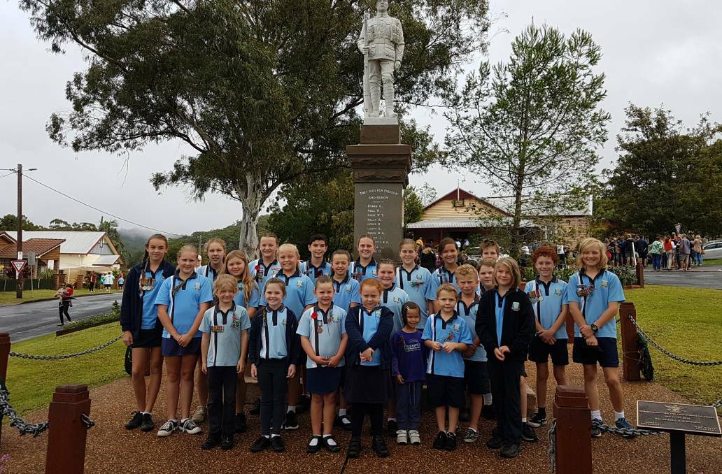 Flashback to the 2018 Anzac Day commemoration service in the Camden Haven.