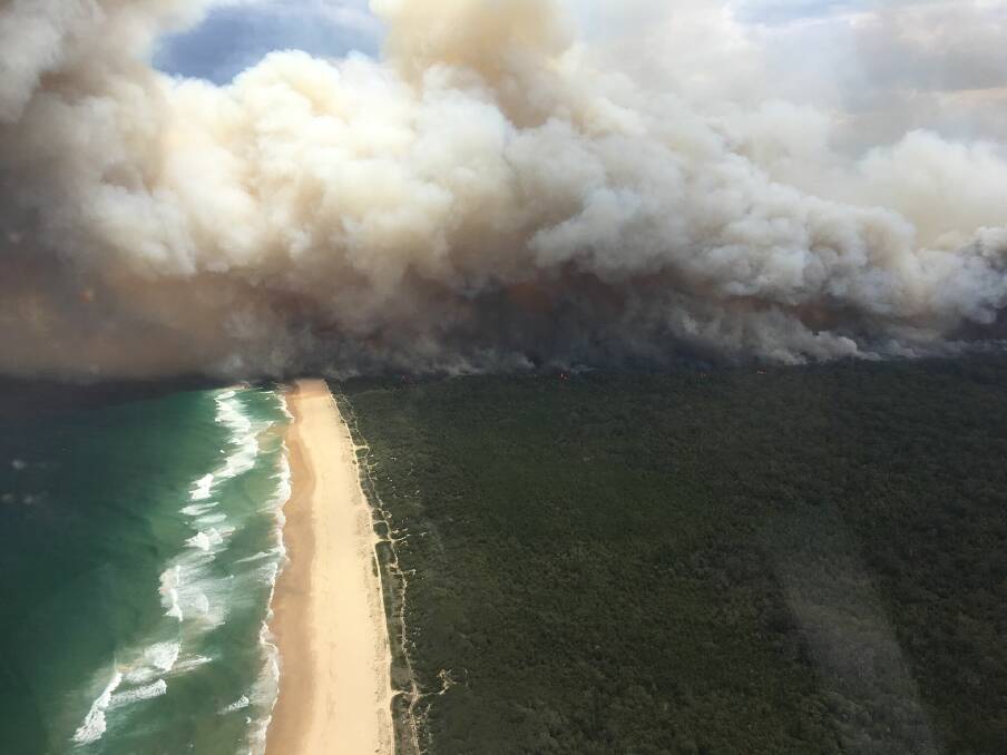 New push: Port Macquarie-Hastings Council is yet to be asked to join councils from across Australia calling on the federal government for more funding and resources to battle the current bushfire threat. Photo: Brianna Hudson, The Climate Council