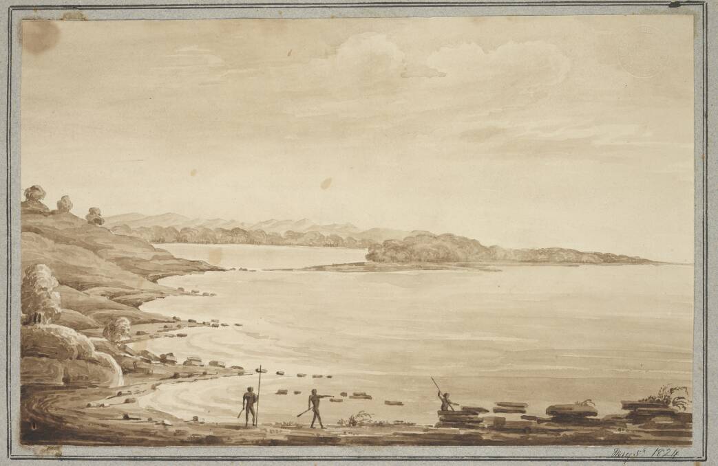 Reflections: Port Macquarie May 5 1824. Photo: Mitchell Library, State Library of New South Wales