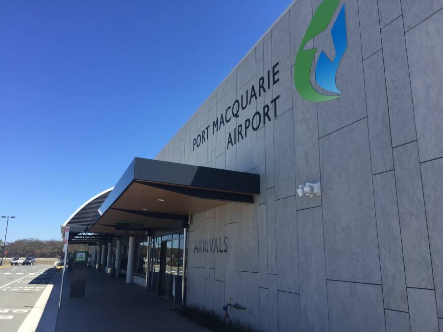 On track: The upgraded Port Macquarie Airport is expected to see an increase in passenger movements and flow-on benefits for the Port Macquarie-Hastings.