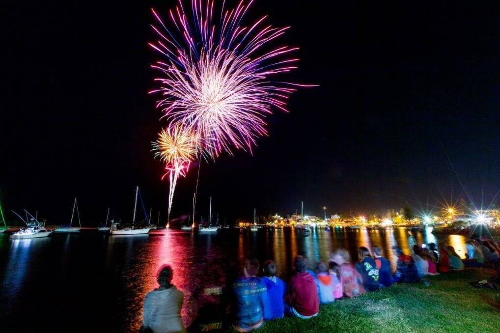 A flash of colour: The Westport Club will host its fireworks spectacular on the river foreshore on Friday January 11.